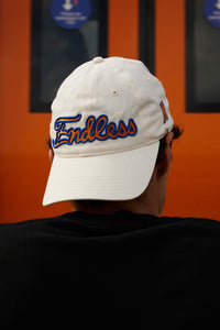 ENDLESS - X CAP ECRU ORANGE BLUE