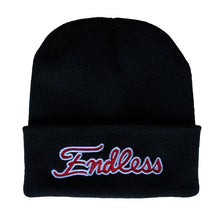 Load image into Gallery viewer, ENDLESS - BEANIE - BLACK RED