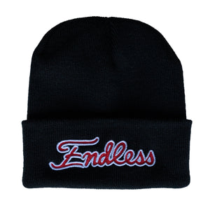 ENDLESS - JUST A BEANIE - BLACK RED