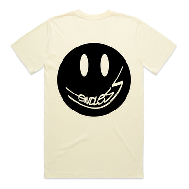 ENDLESS - SMILEY TEE - BUTTER