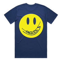 Load image into Gallery viewer, ENDLESS - SMILEY TEE - COBLAT