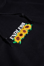 Load image into Gallery viewer, ENDLESS FLOWER LIGHT WEIGHT HOOD BLACK