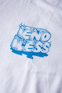 ENDLESS - PENGUIN TEE- WHITE & BLACK